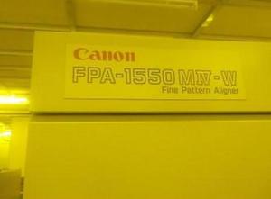 Canon fpa-1550m4w Wafer machine